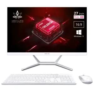 뷰라이프 일체형PC 27형 Intel N5095 정품 Win11 Pro 무선키보드마우스 포함 U7-595