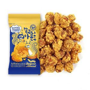 [산과들에]달고나 아몬드 18g x20봉 (시즈닝견과)