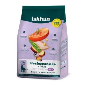 이즈칸 캣 그레인프리 어덜트 6.5kg/생육사용/무곡물/헤어볼/피모관리