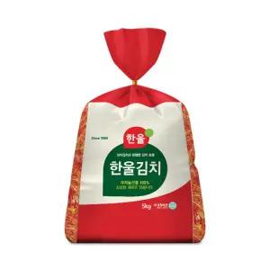 한울 겉절이김치 5kg 국산 배추 포장 김치