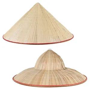 베트남 모자 ( 고깔모 농라 논라 작업 낚시 농사 동남아 전통모자 여름 주말농장 농부모자 )