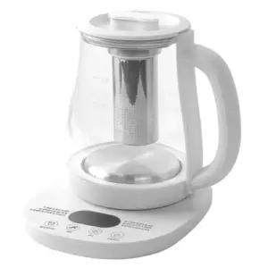 루베크 1.8L 내열 유리 티포트 멀티 전기 보온 포트 티메이커 RU-3180T