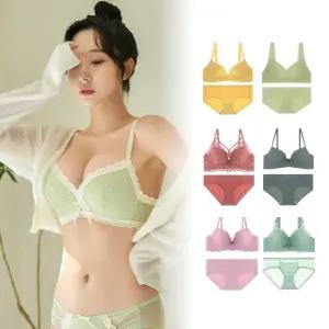 [30%쿠폰]이벤트 특별한날 속옷/브라/팬티/세트/여자/무봉제/브라탑/뽕/노와이어/브라렛