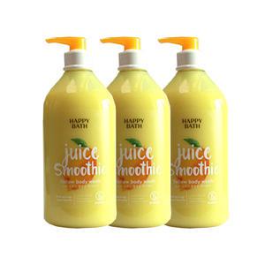 해피바스 주스스무디 옐로우 바디워시 820g x3개