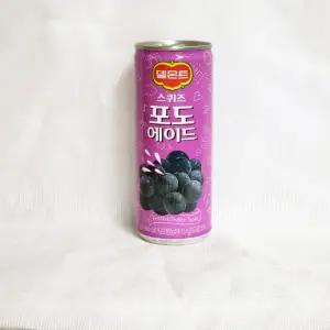델몬트스퀴즈(포도) 240ml x 30캔-2박스(60캔)