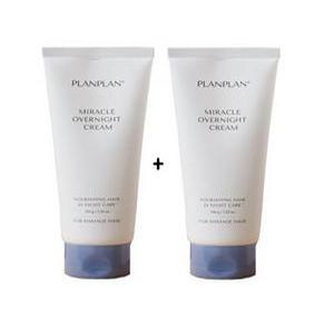 플랑플랑 미라클 오버나이트 크림 무실리콘 트리트먼트 ,노워시 트리트먼트 200ml 2개