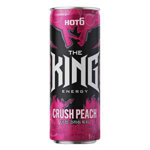 [롯데칠성음료] 핫식스 더킹 크러쉬 피치 355ml x 24캔