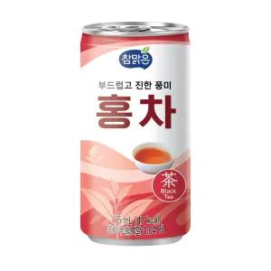 참맑은 홍차 175ml x 30캔-3박스(90캔) 차음료 업소용
