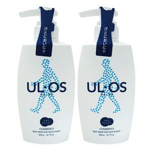 우르오스 스킨 워시 올인원 남성 바디워시 바디클렌져 500ml 2개