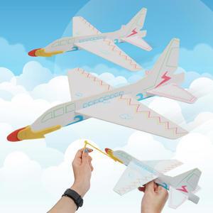 2000 DIY 무지 배틀글라이더(1p) 종이 조립 비행기