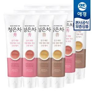 [애경] 2080 청은차 선/수 치약 120g x12개