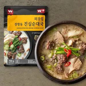 [외갓집] 장항동 진심 순대국 700g X 6팩