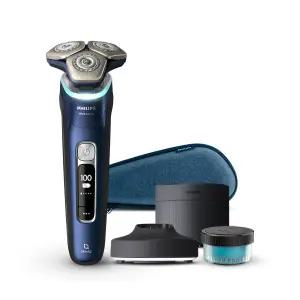 필립스 SkinIQ S9000 시리즈 전기면도기 아드리이틱 블루 S9980/54