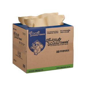 토미타올스 4겹 200매 DBK-202 와이퍼타올 산업용 기름제거종이 기름흡착휴지 동방제지