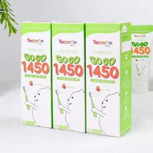 [핫트랙스]예꼬맘 고고 불소 1450 어린이 치약 60g+15g 3개