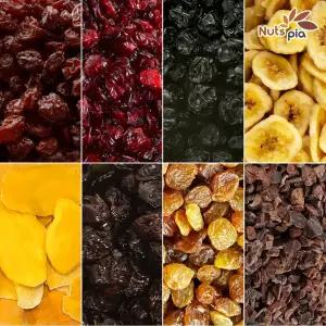 [넛츠피아] 건망고, 건복숭아, 건무화과, 크랜베리, 건자두 500g 각종 건과일 기획전