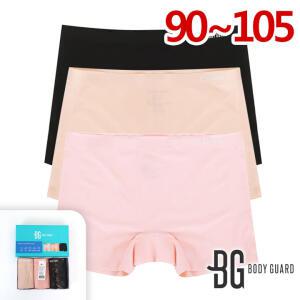 [보디가드]초경량 퓨징 누디 여성 드로즈팬티3매입세트(BBWDA071)90-105