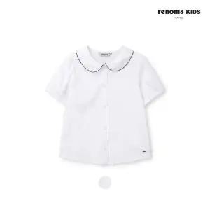 [대구백화점] [레노마키즈]여아 둥근 카라 블라우스(R2405B350)