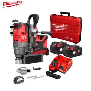 밀워키 충전 마그네틱드릴  M18FMDP-502C 18V 5.0Ah 배터리 2개