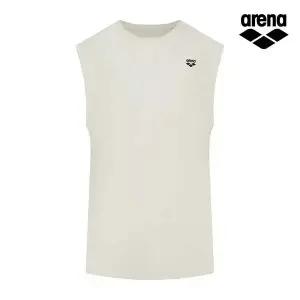 [아레나수영복] 남성 퍼시픽 레저 슬리브리스 래쉬가드 A4BM1PR01OWT