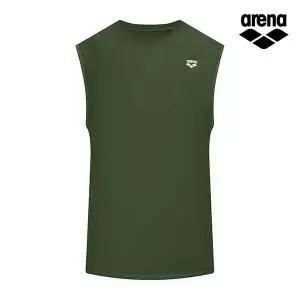 [아레나수영복] 남성 퍼시픽 레저 슬리브리스 래쉬가드 A4BM1PR01GKA