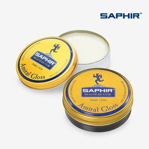 사피르 아미랄 글로스 유리광 광택제 50ml 가죽 구두 코도반 왁스