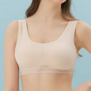 [라보라]인견 메쉬 리프레싱 런닝 몰드부착 브라탑