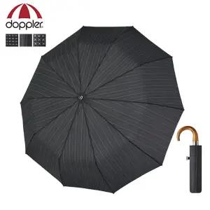 [도플러] 원목손잡이 3단 완자동 패턴우산 IUDA-2413