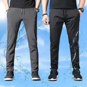 남자 봄 여름 냉감 쿨 밴딩 츄리닝 작업복 바지 9부 슬랙스 GN0531