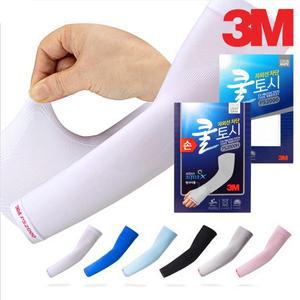 [기타]3M 스포츠 쿨토시 무봉제 일반형 손등형 자외선차단 냉감 팔토시