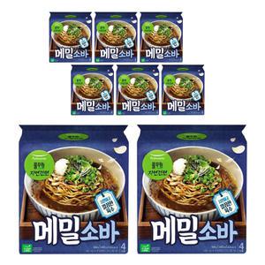 풀무원 메밀소바 464g 1봉지 (116g x 4개입) x 8개