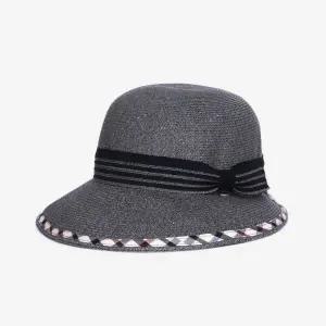 [닥스](천안아산점)[닥스모자] 컬러배색 리본띠 천연 벙거지 DK46WBN003