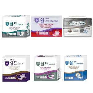 쉴드 굿케어 기저귀 한박스 1box 모음전