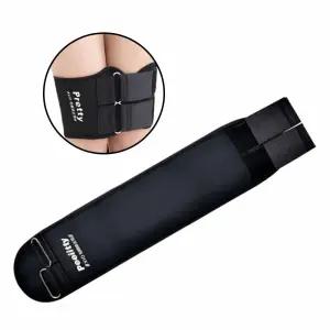 다리 무릎 교정 벨트 1p 밴드 자세 고정 묶기 오다리 허벅지 레그 보정 보호 블랙L