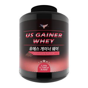 유에스게이너웨이 3.2kg 게이너 단백질 헬스보충제 프로틴 벌크업 살찌는 탄수화물보충제
