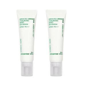 이니스프리 선세럼 그린티 히알루론산 수분 올리브영 선크림 50ml 2개입