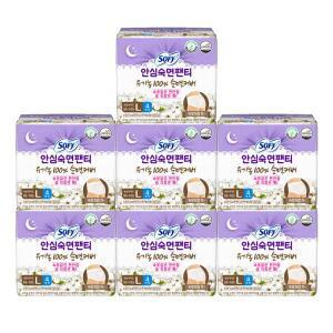 쏘피 안심숙면팬티 유기농 L 4P x 7개
