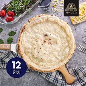 바른피자생활 초벌 파베이크 피자도우 12인치 1장 300g