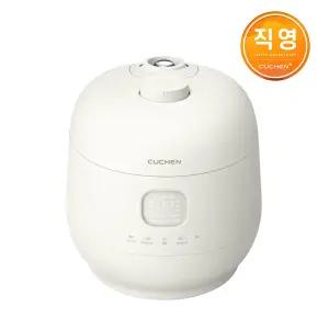 쿠첸 브레인 미니 풀스테인리스 듀얼프레셔 3인용 IH전기압력밥솥 화이트 CRT-TWS0310W