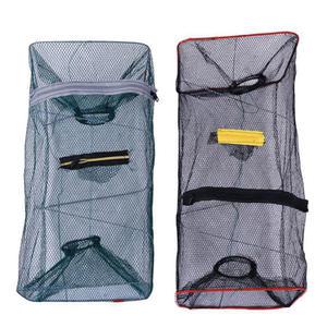 낚시 통발 민물어망 사각 사각 그물 지퍼 45X23.5cm