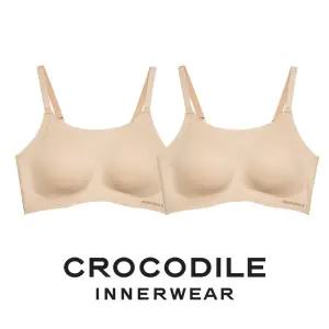 [크로커다일] 나일론모달 스트랩 패드일체형 브라2종 파우더베이지 CDWBR4O06_