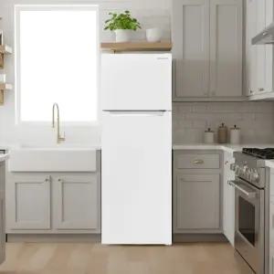 캐리어 198L 화이트 소형 2도어 일반냉장고 KRDT198WEM1