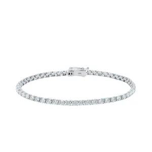 [한국금다이아몬드] 18K 1부 랩 다이아 테니스 팔찌 16cm 랩그로운 다이아몬드