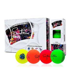 [기타]세인트나인 미스티 무광 12구 3피스 트리플 퍼팅라인 컬러골프공
