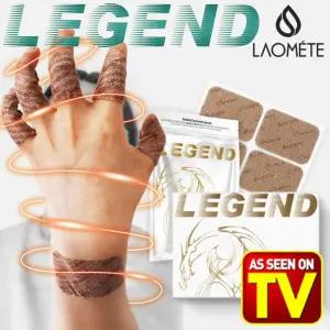 라오메뜨 전설의패치 레전드 200매 (1세트) 근육 관절 목 어깨 손목 붙이는 건강 패치