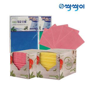 요술 수세미 싹싹이 1+1세트(수세미 360매+무료체험 5매+항균행주 6매)