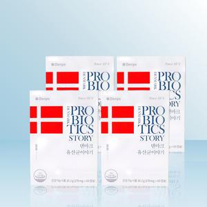 덴프스 덴마크 유산균 이야기 170mg x 60캡슐 x 4개 / IBY