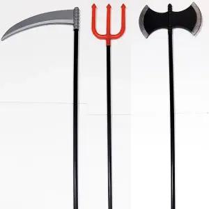 100cm 삼지창 낫 도끼 할로윈데이 의상 소품 장난감칼