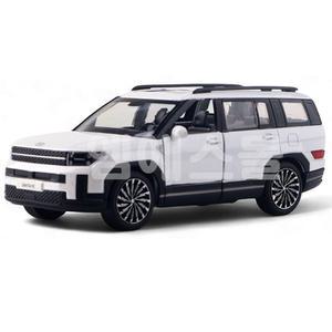 씨케이 산타페 MX5 화이트 메탈 풀백 미니카