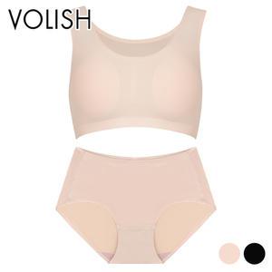 볼리쉬 디아망 심리스 노와이어 여성 브라팬티세트 1033S